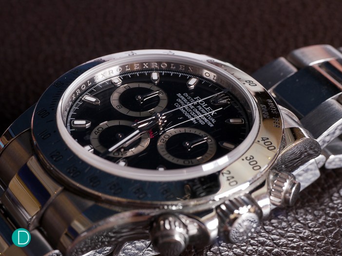 A popular watch for many seasoned collectors, beginners and casual watch users, the Rolex Daytona fits the purpose in most situations be it dressy or casual.
